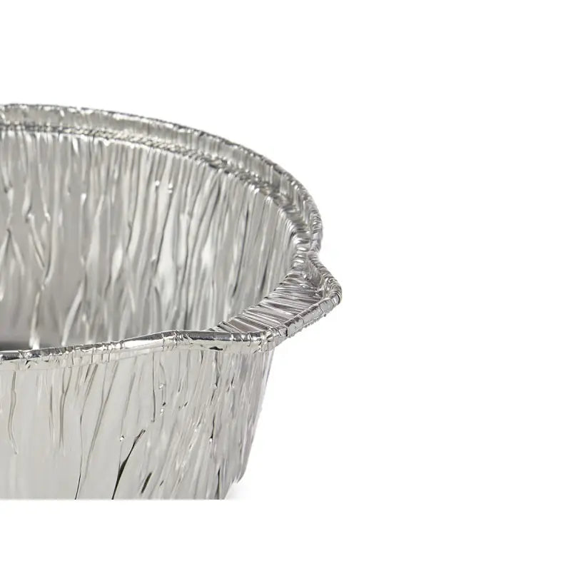 Set de 3 casseroles en aluminium avec couvercles 22x13x25h cm