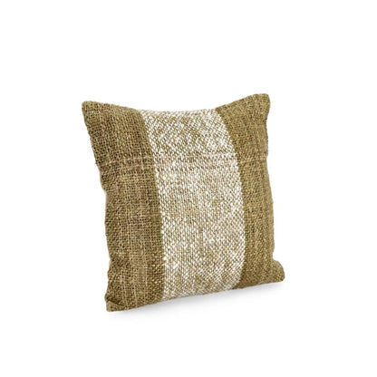Cuscino decorativo Nirav verde e beige 45 × 45 cm