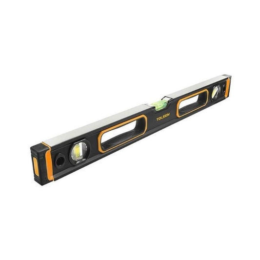 Niveau magnétique de 60 cm avec bornes en caoutchouc