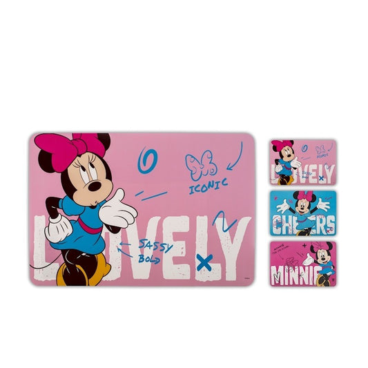 Set de table Disney Minnie Comeback avec motifs assortis
