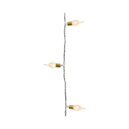 Catena luminosa LED Vintage bianco caldo 17,9 m con 8 funzioni