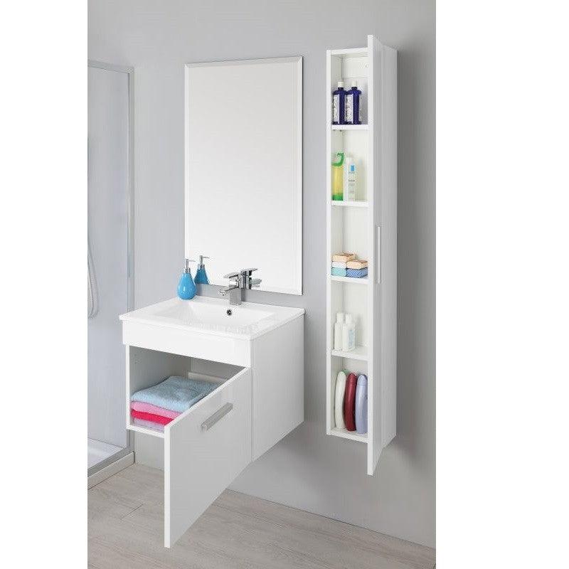 Composizione Bagno a sospensione Bianco 61x47x h47 cm