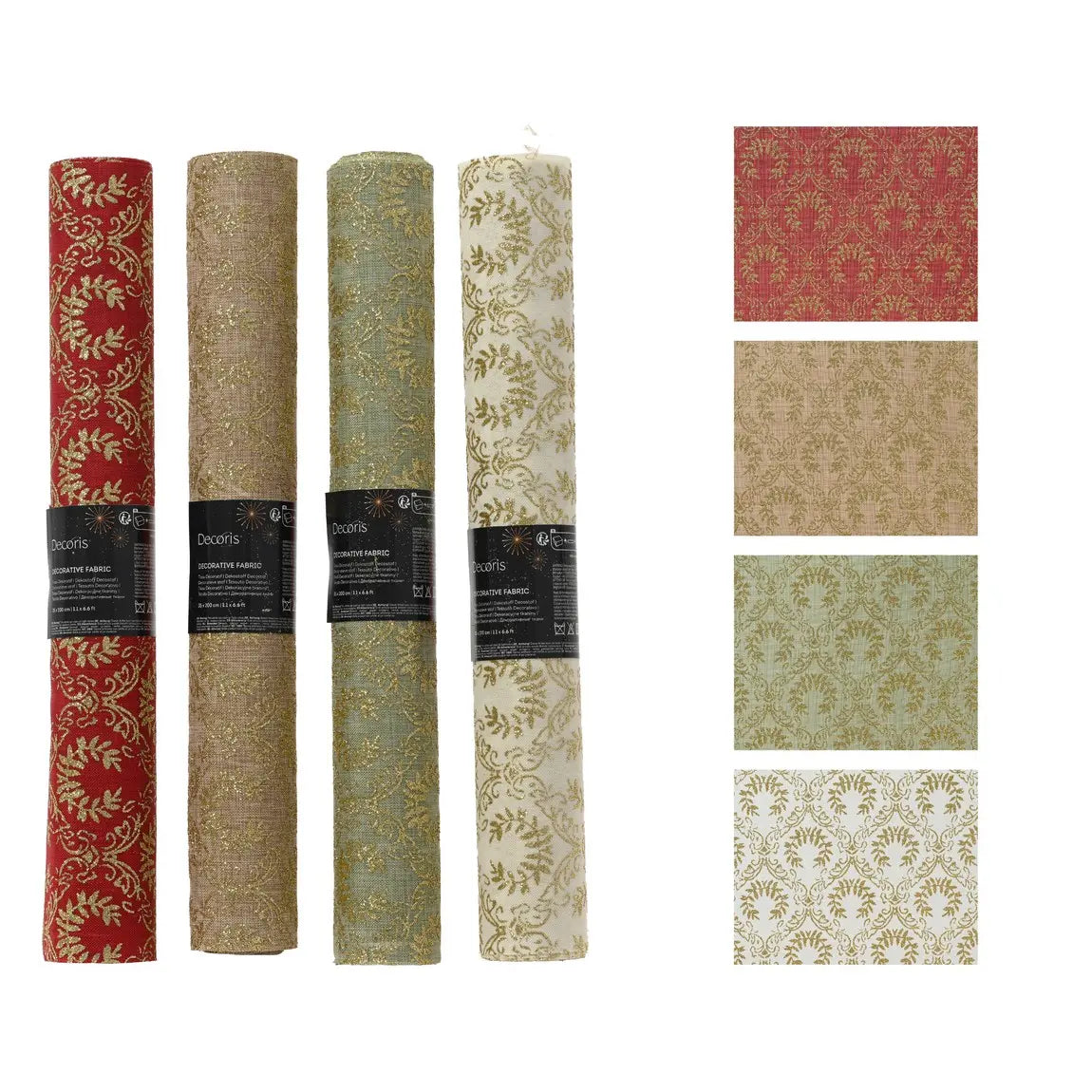Tessuto decorativo assortito 35 × 200 cm – 1 pezzo