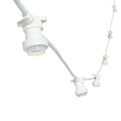 Douille E27 5m, 16 points lumineux, externe