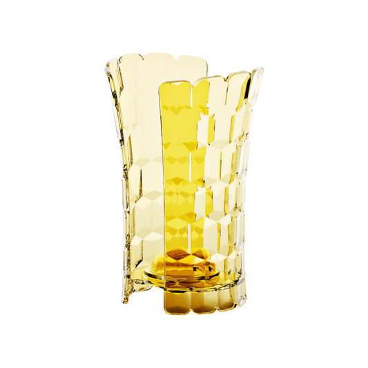 Porte-gobelet universel Vanity jaune safran 12 x 10,3 x H 18,3 cm
