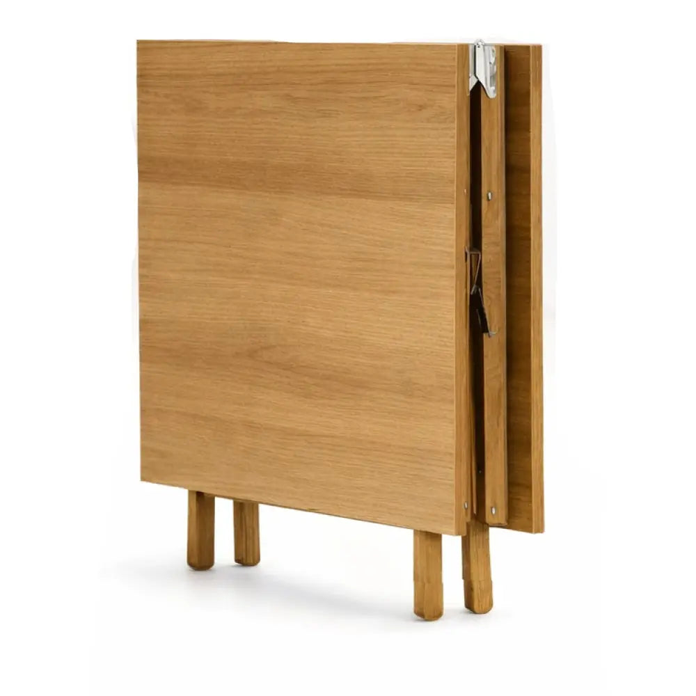 Table de pique-nique pliante en chêne 75x140x78h cm