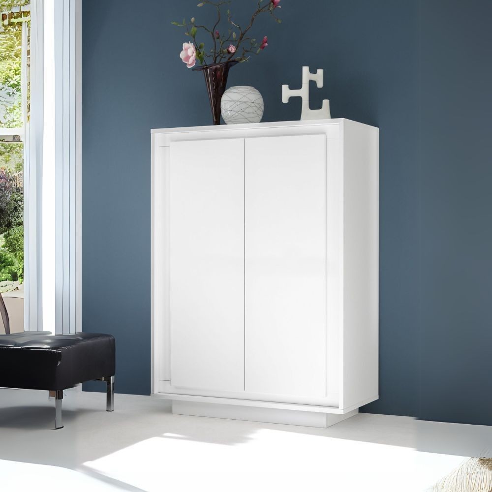 Contenitore bianco opaco 106x40x146 cm