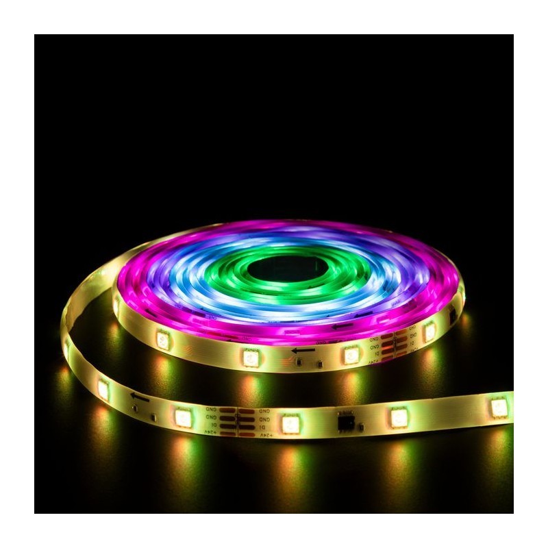 Ruban LED multicolore 5 m avec télécommande