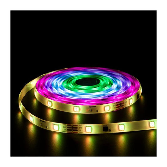 Ruban LED multicolore 5 m avec télécommande