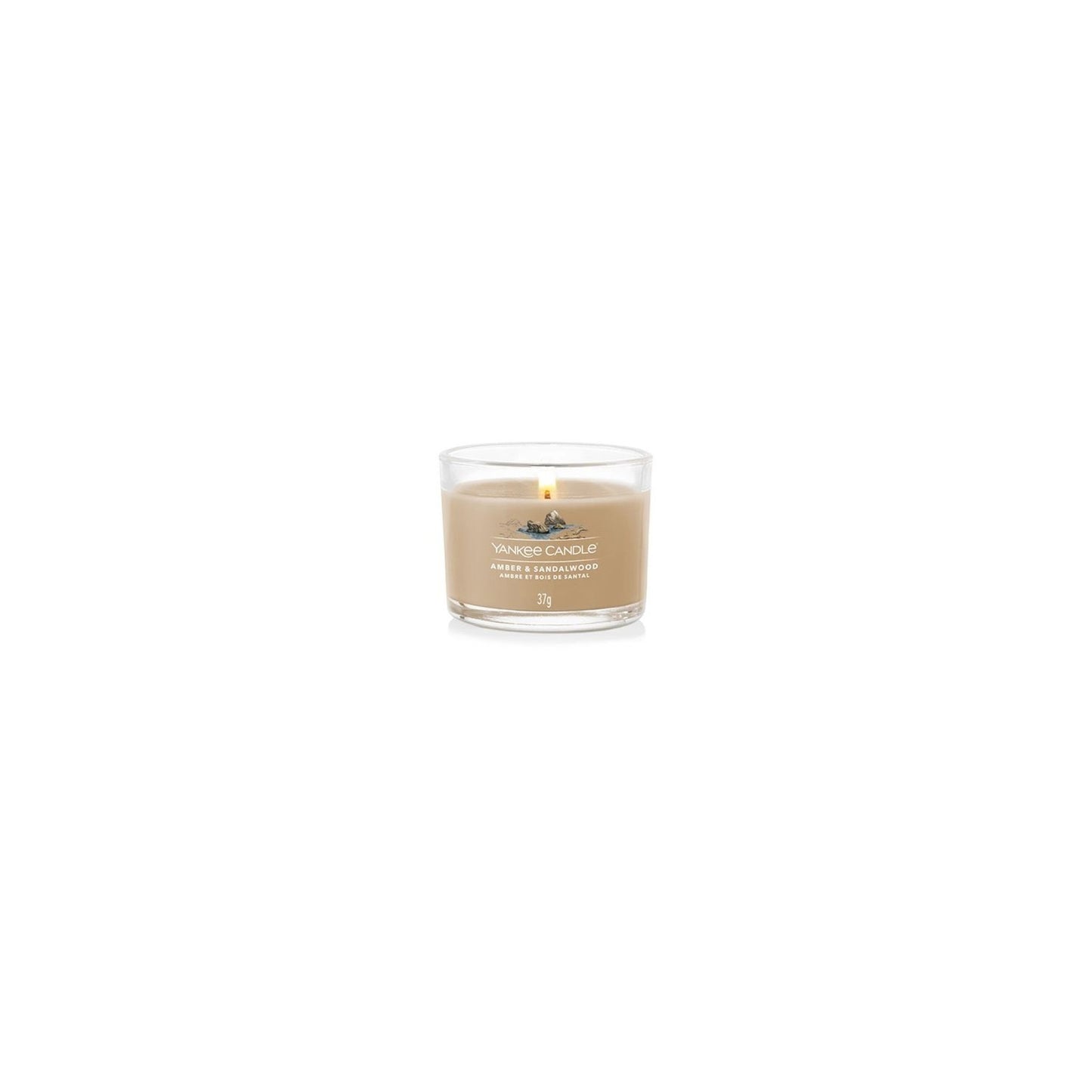 Bougie Ambre & Bois de Santal 37 gr