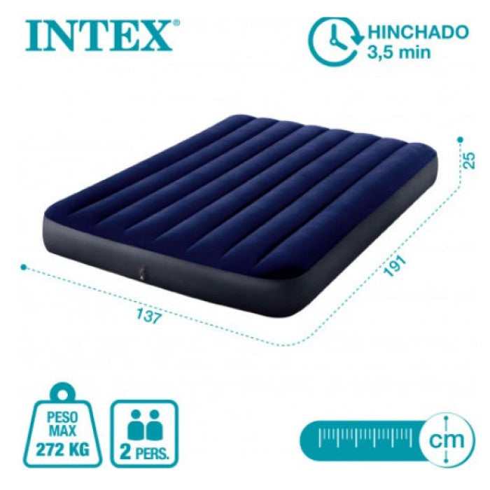 Matelas double classique Downy cm191x137xh25