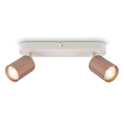 Briloner bar Skaft 2xGU10 couleur café 28 x 5,7 x 12,5 cm