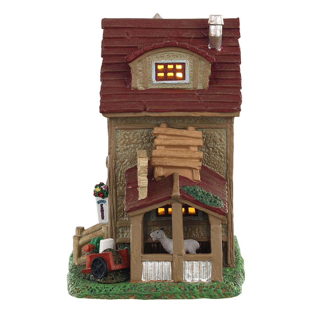 Lemax Bedingfield Paysage et Arbre pour Village de Noël - 19,5 x 15,6 x 10,7 cm