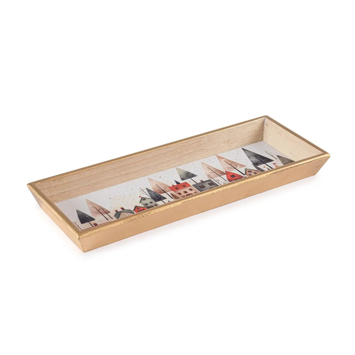 Vassoio Chilly a forma di casa 38 × 14,5 cm