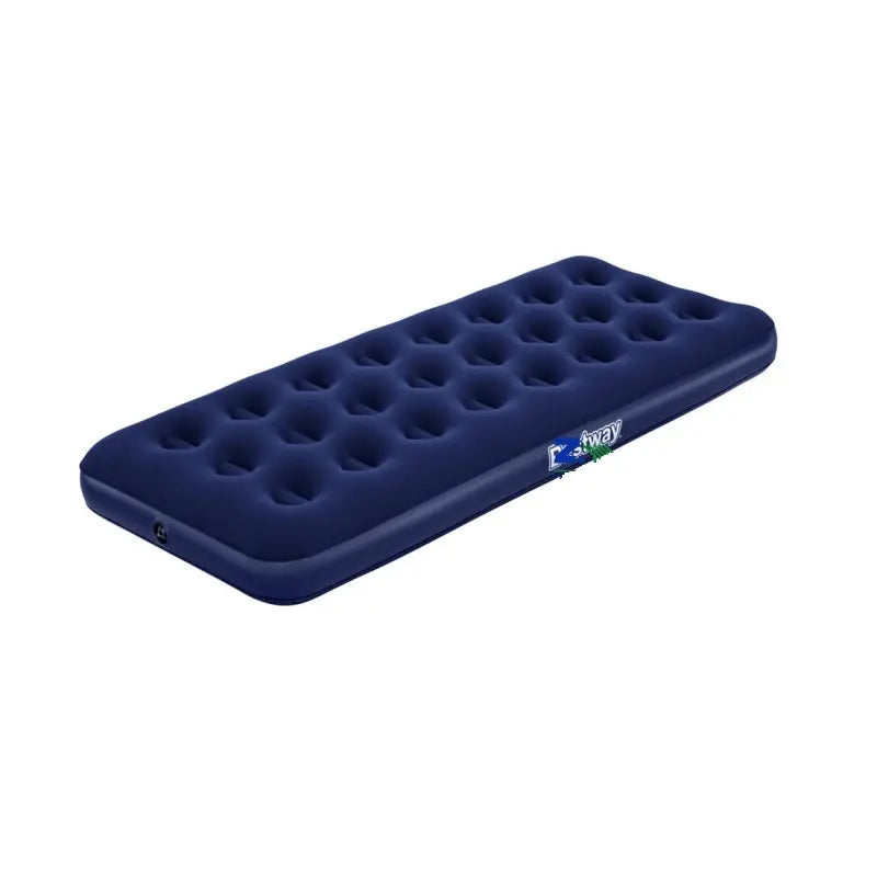 Matelas gonflable en velours Bestway 184 × 76 × 22 cm bleu foncé