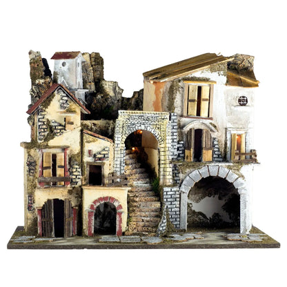 Presepe con luci 60 × 34 × H44 cm