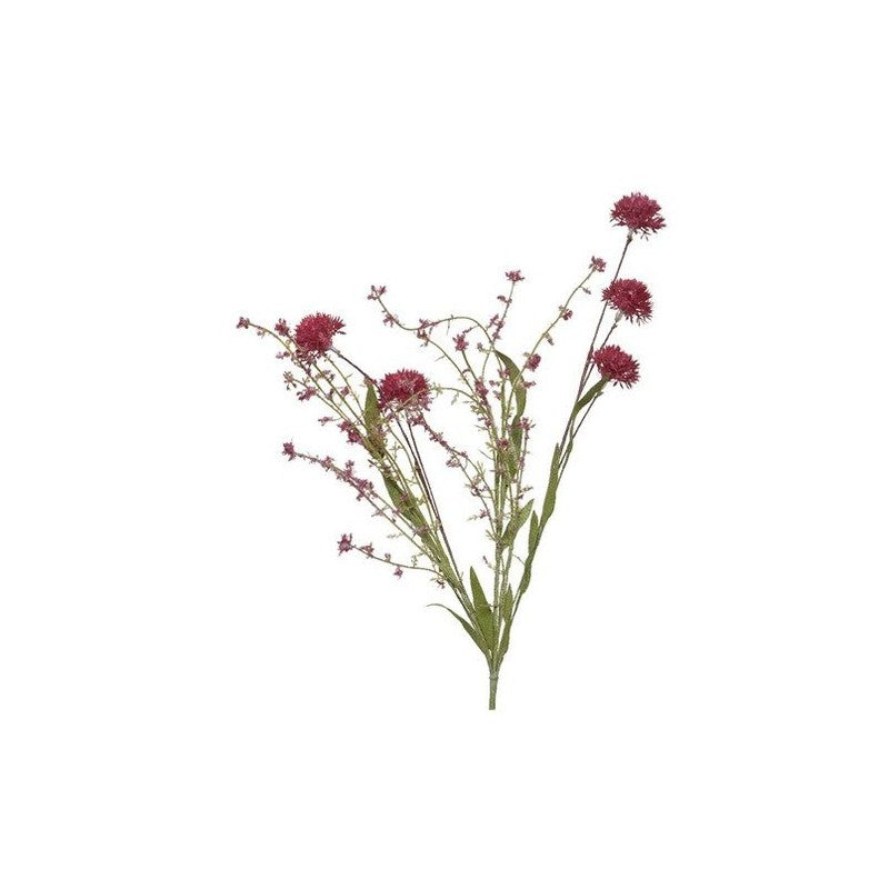 Mazzo di margherite artificiali color fucsia H60 cm