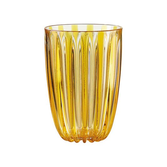 Bicchiere tumbler alto color ambra