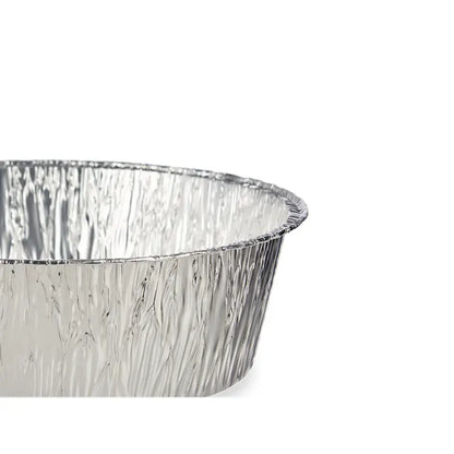 Lot de 2 plateaux ronds en aluminium Ø25x8h