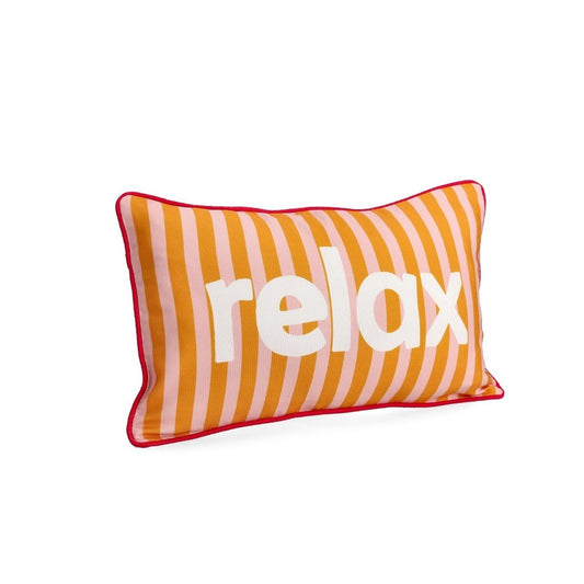 Bizzotto Karera Relax coussin beige/orange 30x50 cm