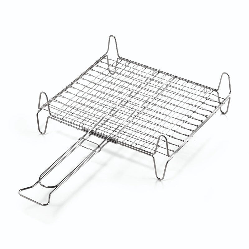 Grille grillagée avec pieds en acier 35x40 cm