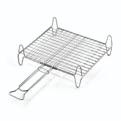 Grille grillagée avec pieds en acier 35x40 cm