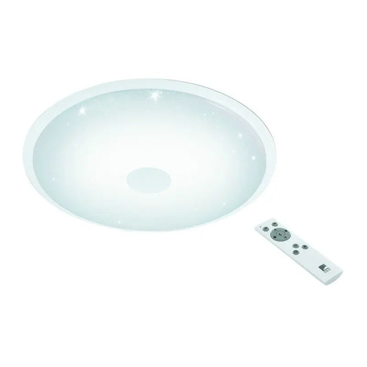 Plafoniera LED EGLO Moroleon Ø57 cm con telecomando e effetto cielo stellato