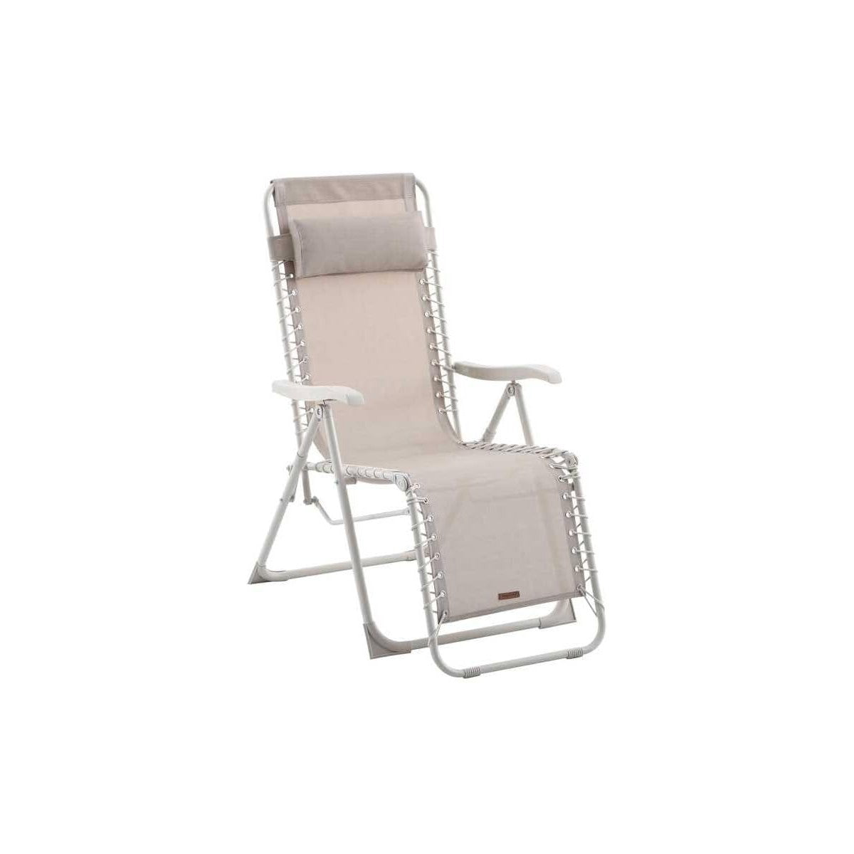 Fauteuil de relaxation Silos lin/argile 93 x 64 x 110 cm