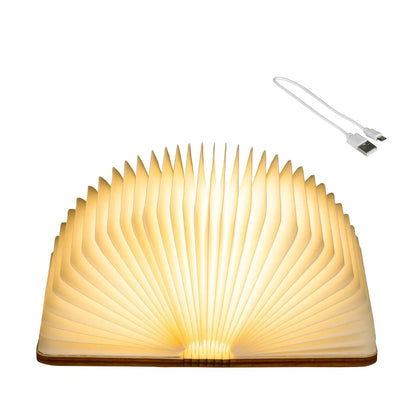 Lampada libro con LED 12 × 17,5 × H8,5 cm
