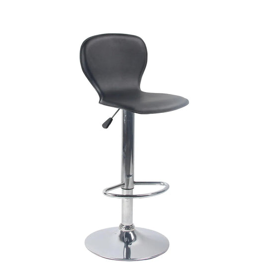Tabouret de bar Orlando noir 40x46x86 cm