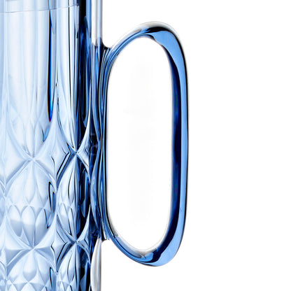 Carafe Vanity avec couvercle bleu 1750 cc