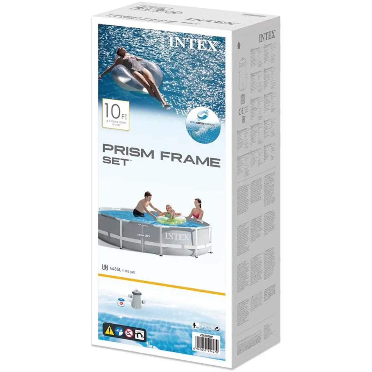Piscine ronde Frame Intex 305x7h cm avec pompe à filtre