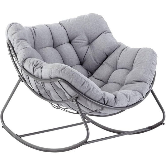 Fauteuil à bascule Paopao graphite