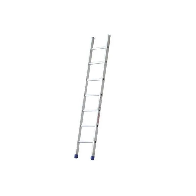 Echelle professionnelle simple 7 échelons aluminium h 2,16 m