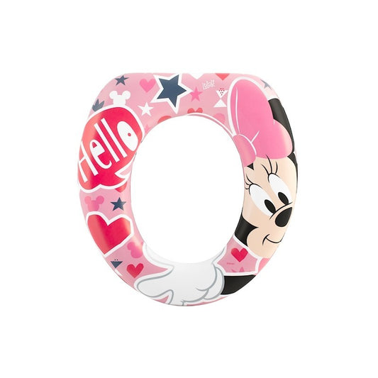 Réducteur de siège de toilette rembourré Soft Disney Minnie Icon Sans BPA +12 Mois