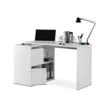 Scriviania Adapta bianca multiposizione