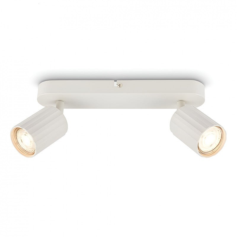 Briloner barre Skaft 2xGU10 blanc 28 x 5,7 x 12,5 cm