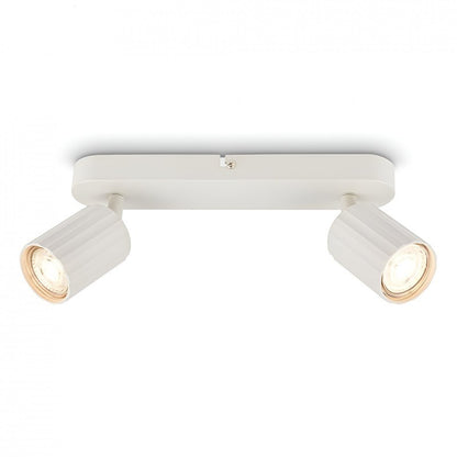 Briloner barre Skaft 2xGU10 blanc 28 x 5,7 x 12,5 cm