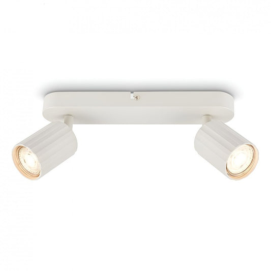 Briloner barre Skaft 2xGU10 blanc 28 x 5,7 x 12,5 cm