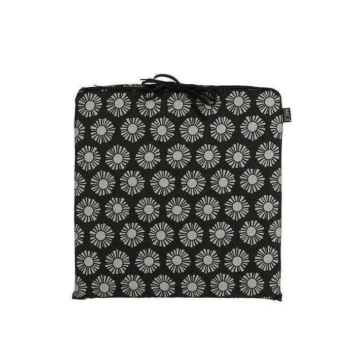 Cuscino Bistrot Kumara nero 40 x 40 x H5 cm