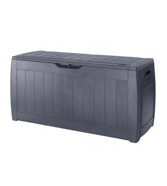 Keter Hollywood malle anthracite 270l cm 118x45x57 h