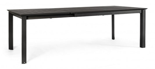 Table basse extensible Konnor anthracite m 160-240x100x76h