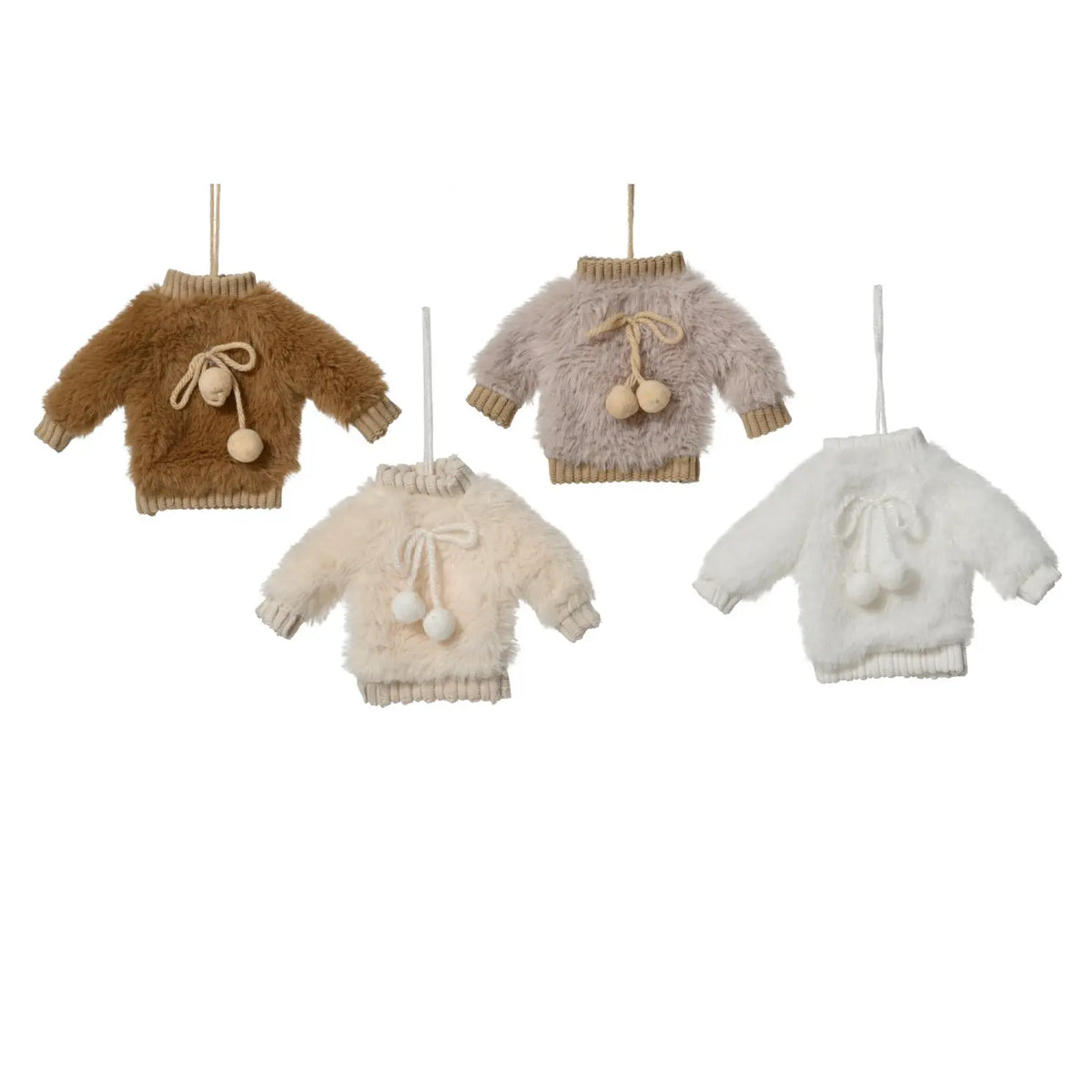 Decorazione natalizia a forma di maglioncino in resina H20 cm – 1 pezzo assortito