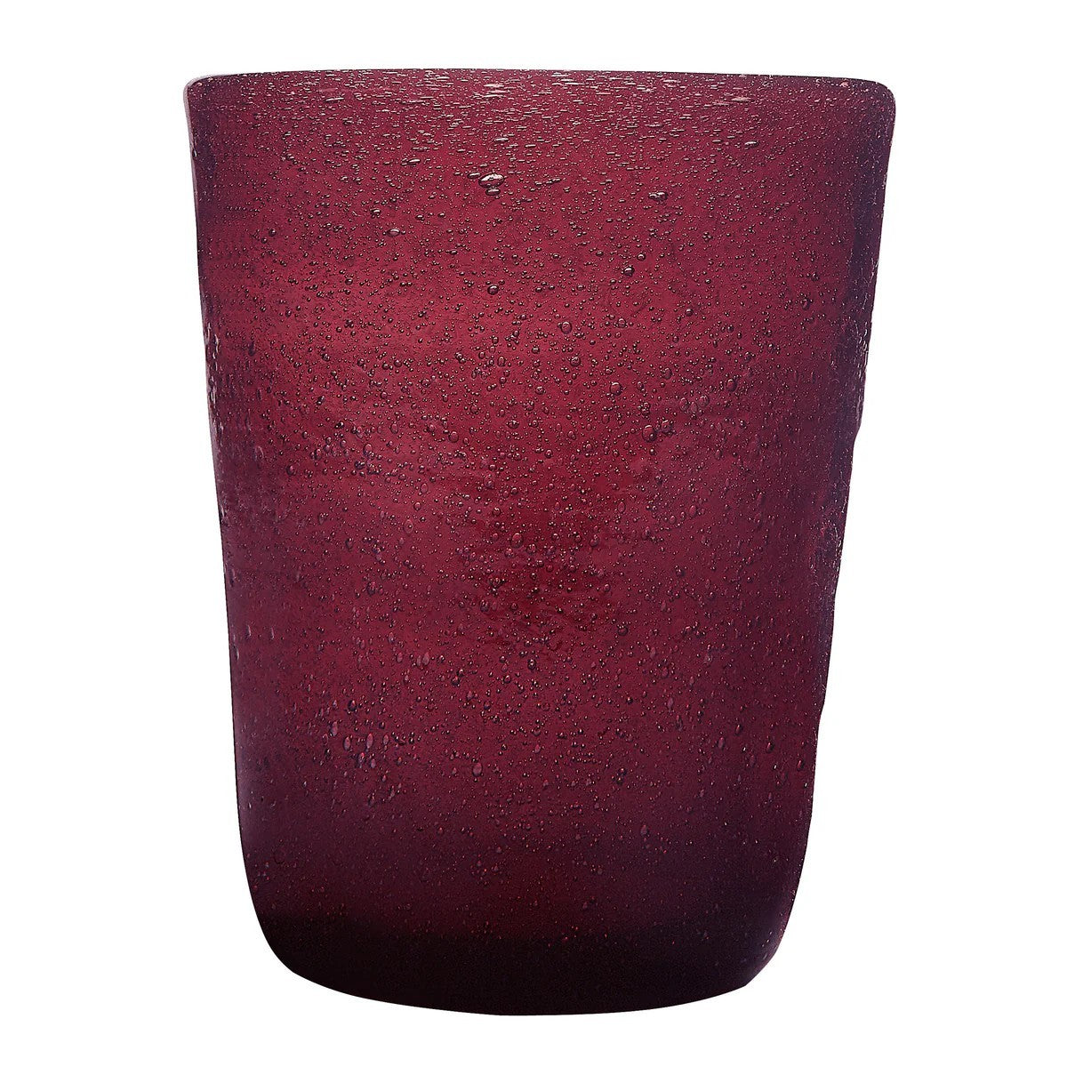 Gobelet à eau souvenir original violet en verre soufflé 0,25L