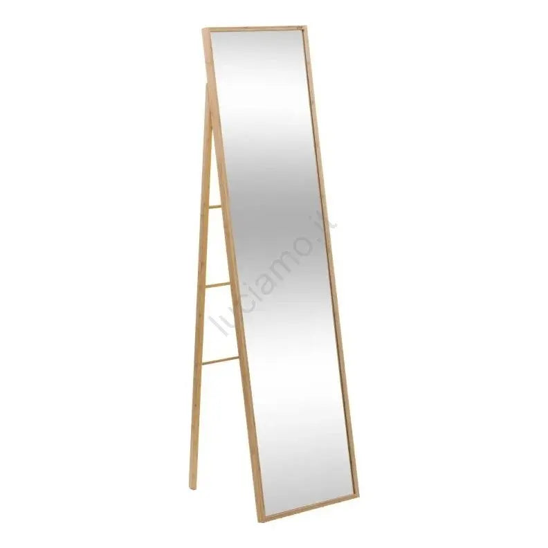 Miroir de sol en bambou 160x41 cm