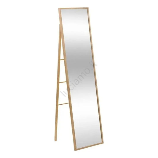Miroir de sol en bambou 160x41 cm