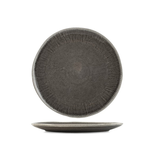 Piatto piano Yucatan marrone ø 27 cm
