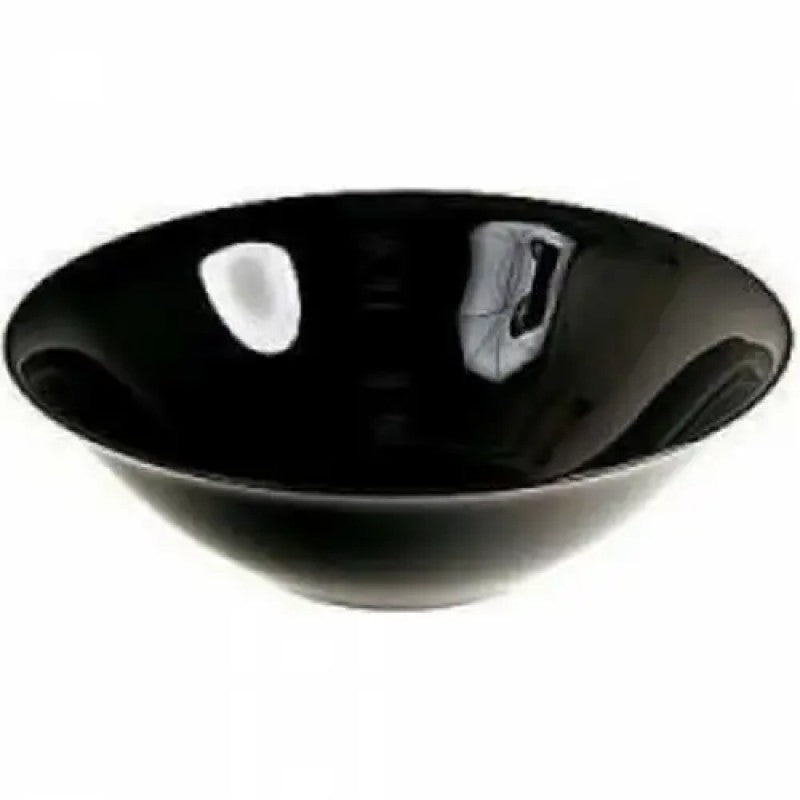 Joli saladier opale noire 27 cm