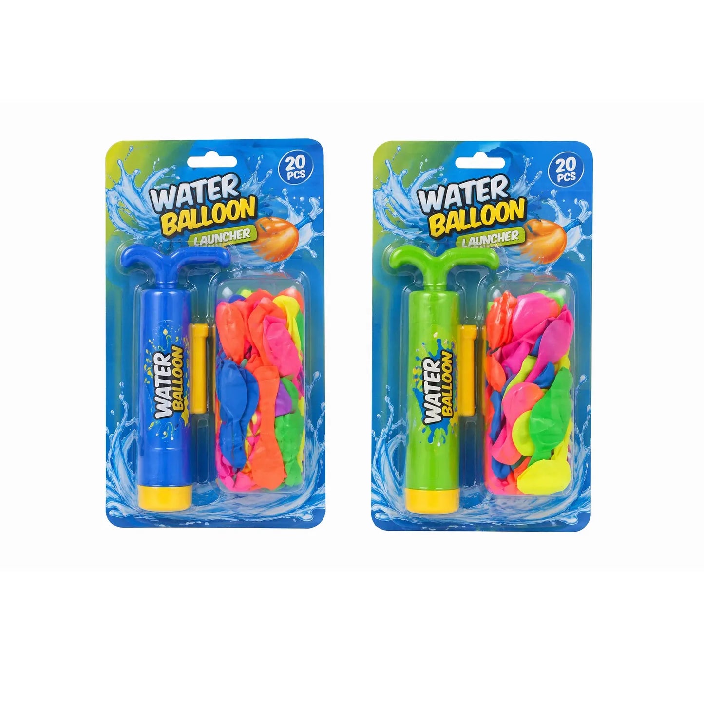 Lot de 20 ballons à eau avec lanceur