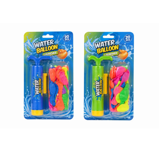 Lot de 20 ballons à eau avec lanceur